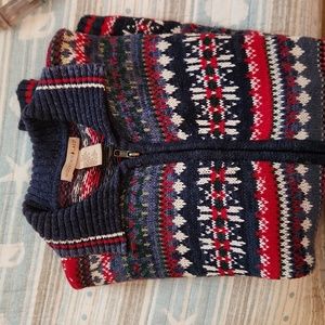 Mountain Lake full zip sweater Women's Large